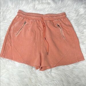 New Blanknyc Coral Athletic Shorts with Elastic Waistband  size L